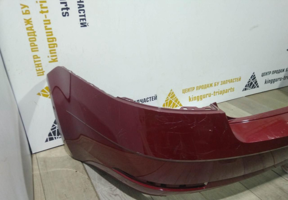 Бампер задний бу Skoda Octavia A7 рестайлинг OEM 5EU807421B