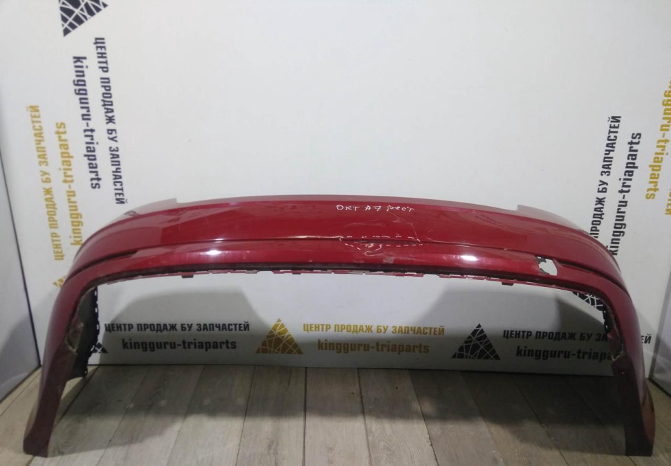 Бампер задний бу Skoda Octavia A7 рестайлинг OEM 5EU807421B
