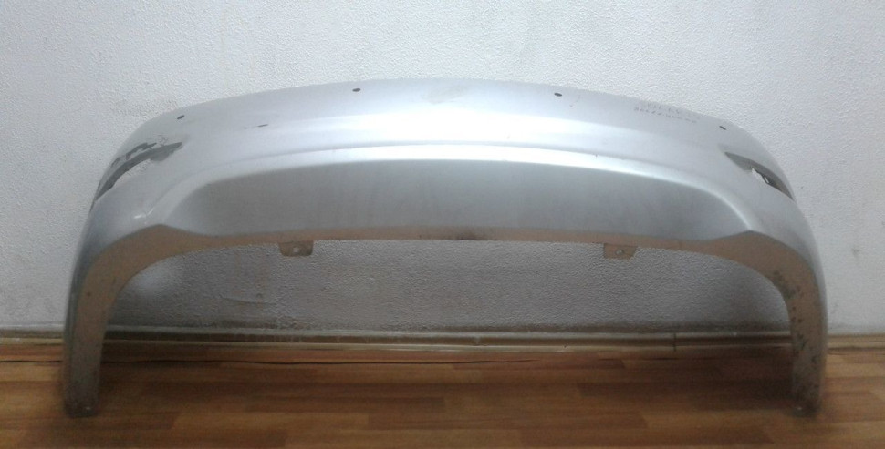 Бампер задний Hyundai Solaris 1 до рест седан oem 866114L000 (потертость) Бампер задний Hyundai Solaris 1 до рест седан oem 866114L000 (потертость)