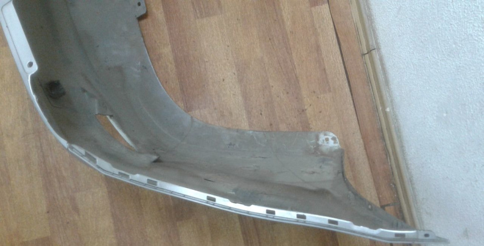 Бампер задний Hyundai Solaris 1 до рест седан oem 866114L000 (потертость)