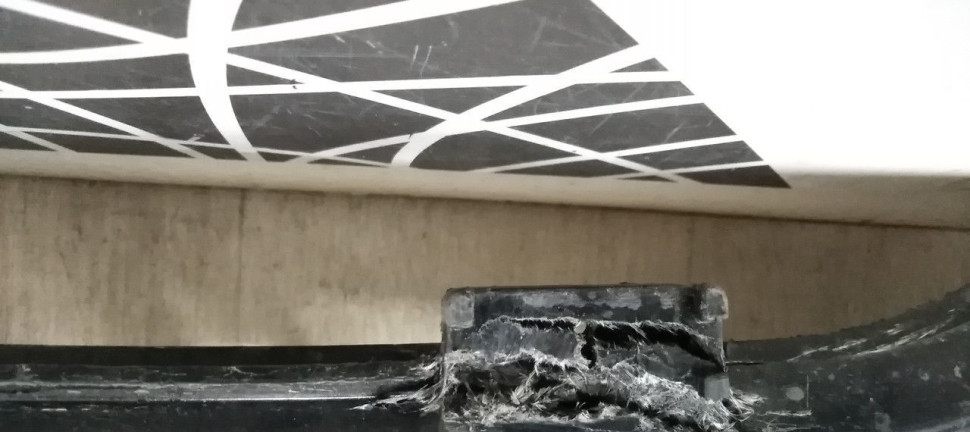 Усилитель заднего бампера Hyundai Tucson 3 oem 86630D7000 Усилитель заднего бампера Hyundai Tucson 3 oem 86630D7000