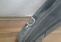 Спойлер переднего бампера Volkswagen Polo oem 6ru805915 (слом.часть)