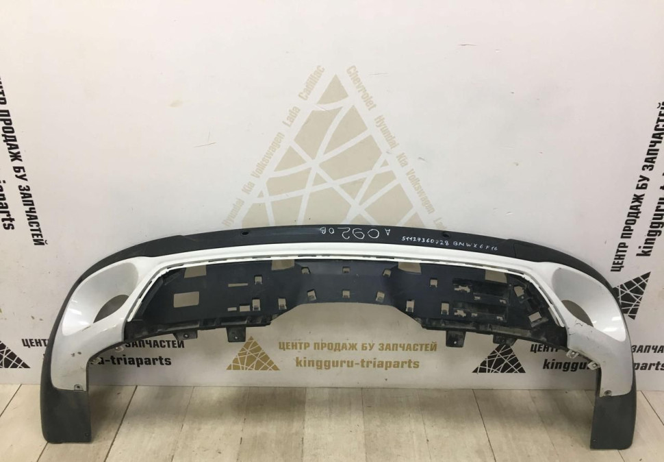 Спойлер заднего бампера BMW X6 F16 2014 OEM 51127360728