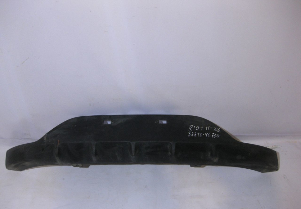 Спойлер заднего бампера Kia Rio 4 рест oem 866124y700 (скл-3)