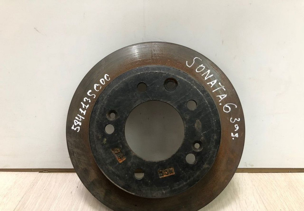 Диск тормозной задний Hyundai Sonata 6 oem 5841135000