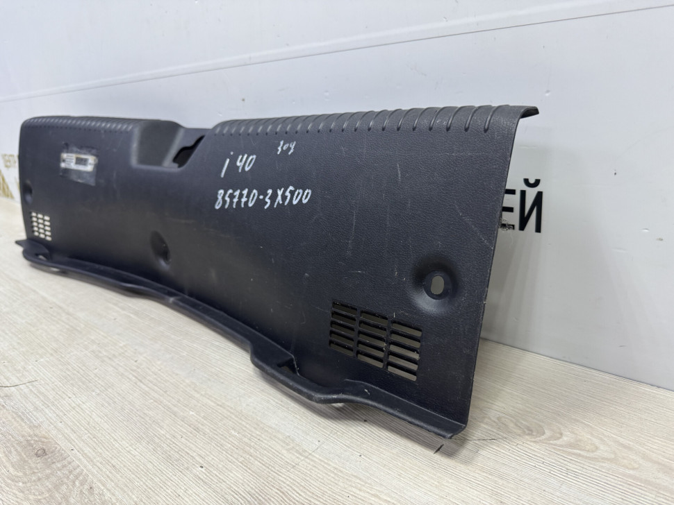 Обивка задней панели Hyundai Elantra 5 MD OEM 857703X500