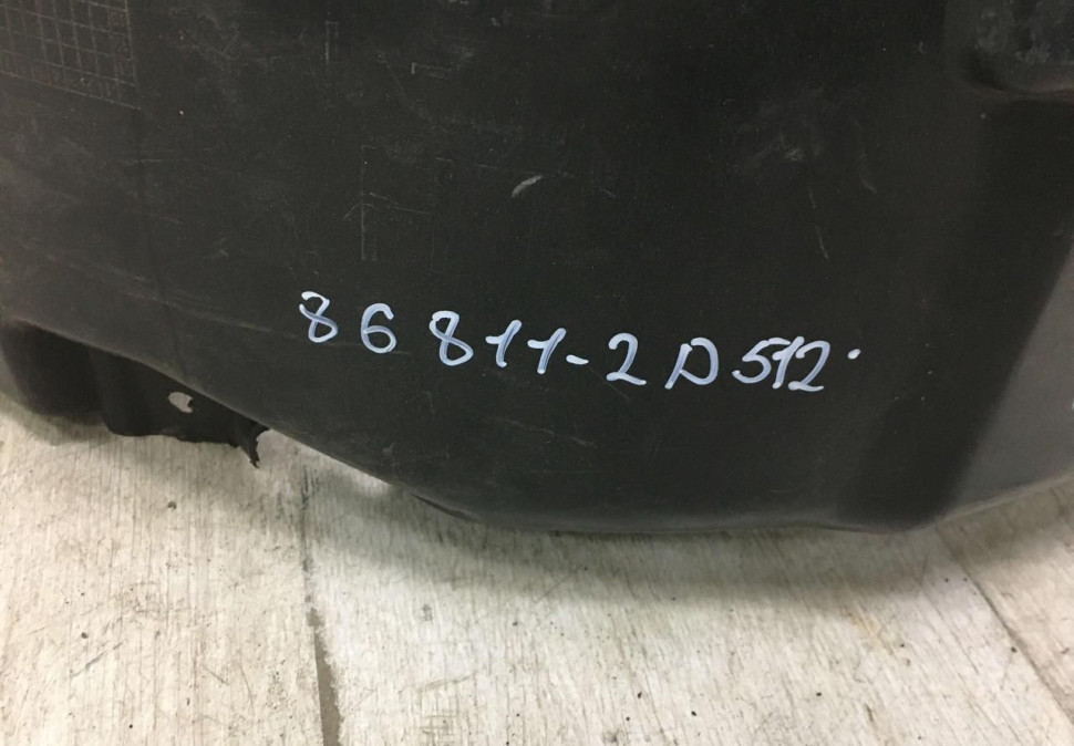 Подкрылок левый передний Hyundai Elantra XD 2003 OEM 868112D512 868112D500