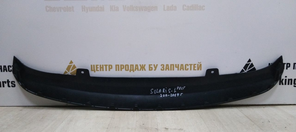 Спойлер заднего бампера Hyundai Solaris рест oem 866124L500 Спойлер заднего бампера Hyundai Solaris рест oem 866124L500
