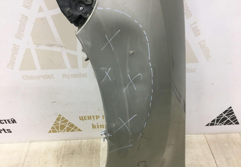 Крыло переднее левое Renault Duster 2010 OEM 631012718R Крыло переднее левое Renault Duster 2010 OEM 631012718R