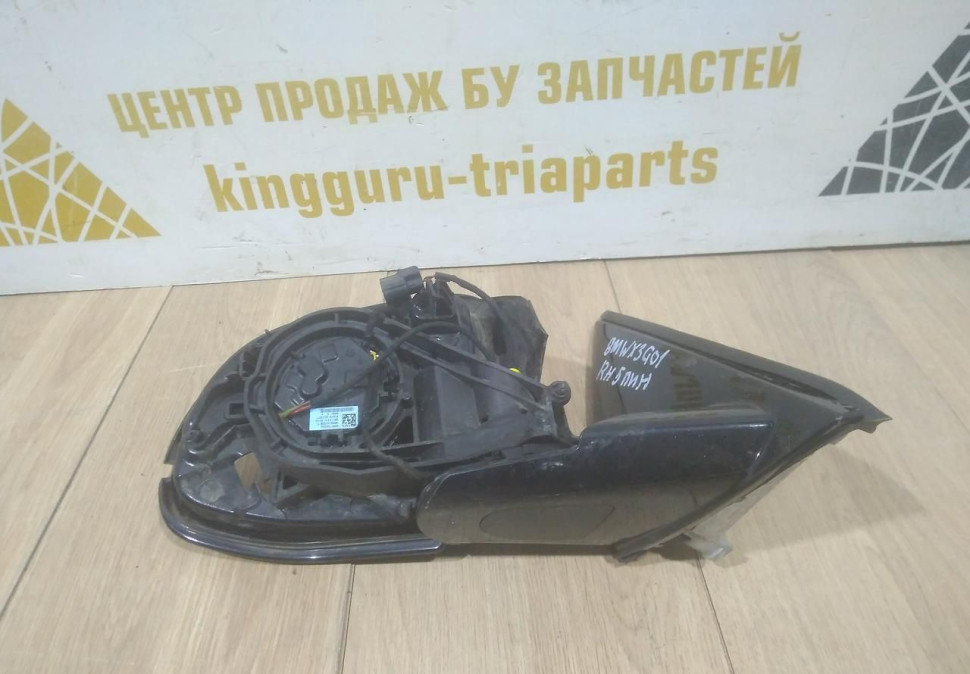 Корпус зеркала правый 5 пин бу BMW X3 G01 OEM 51168491650 Корпус зеркала правый 5 пин бу BMW X3 G01 OEM 51168491650