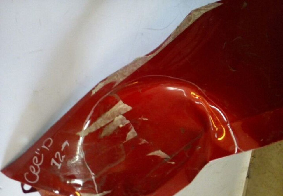 Крыло переднее левое Kia Ceed 12- (вмятина) Крыло переднее левое Kia Ceed 12- (вмятина)