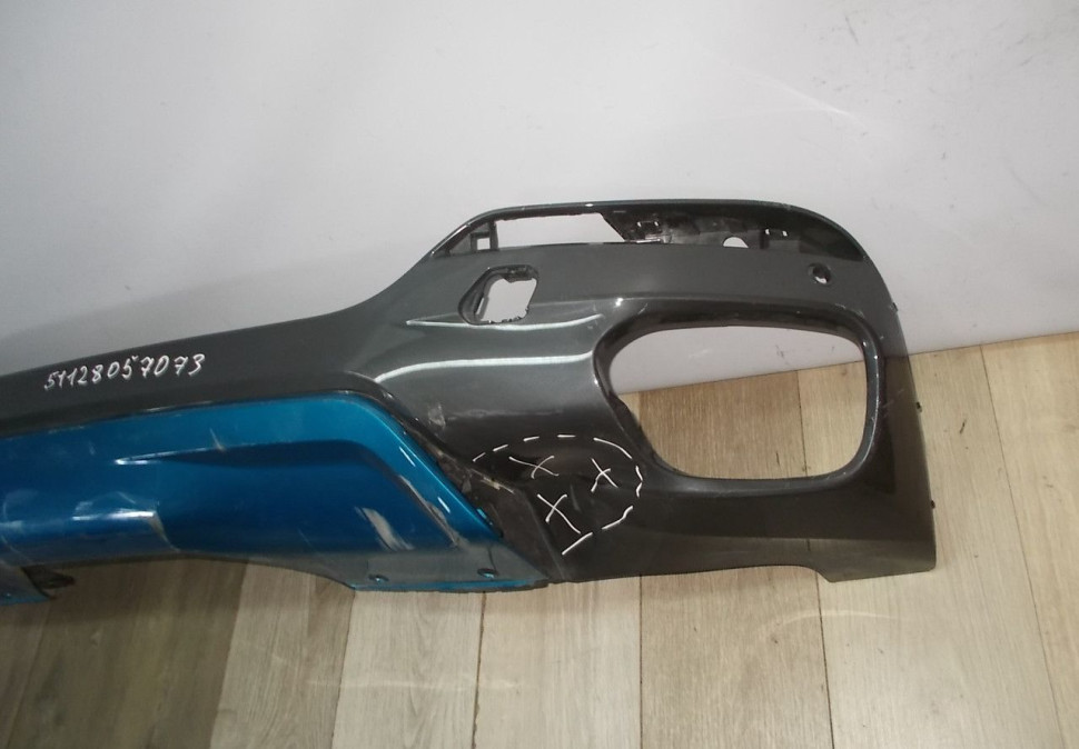 Спойлер заднего бампера бу BMW X6 F16 M-Pack OEM 51128057073