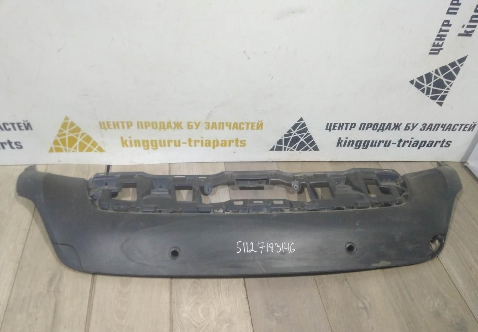 Спойлер заднего бампера бу BMW X6 E71 OEM 51127183146