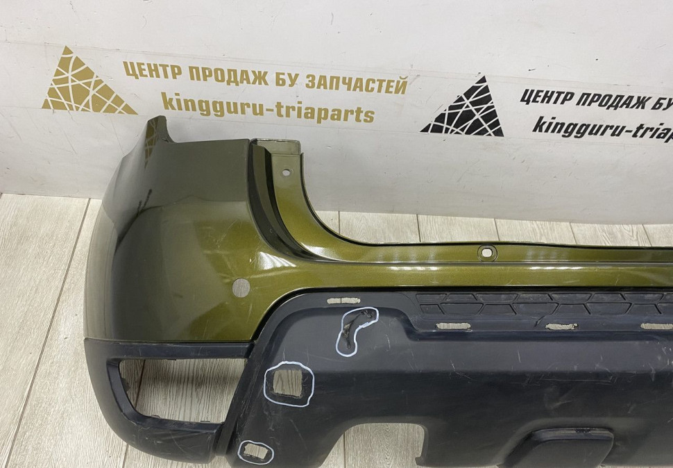 Бампер задний Renault Duster рестайлинг OEM 850225435R