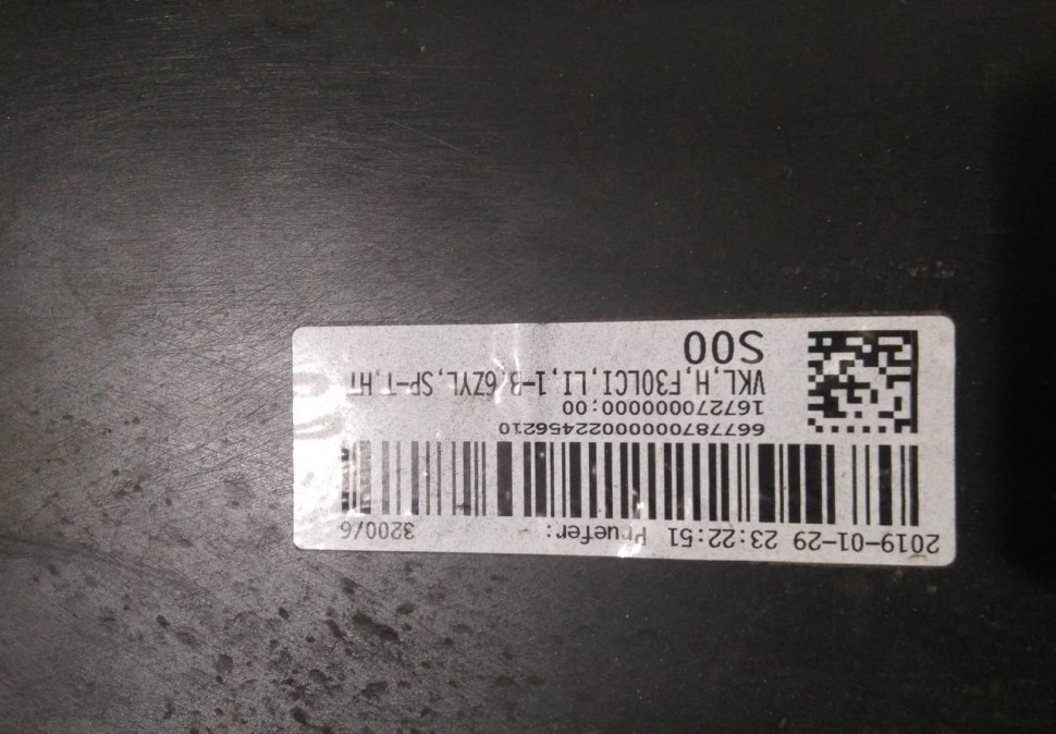 Бампер задний бу BMW З F30 рестайлинг OEM 51127384449