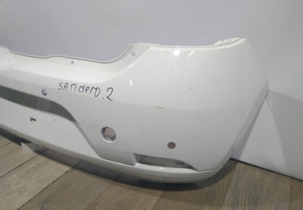 Бампер задний бу Renault Sandero 2 OEM 850225579R (В) Бампер задний бу Renault Sandero 2 OEM 850225579R (В)