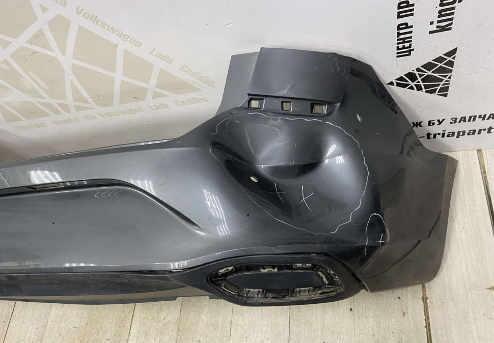 Бампер задний Volkswagen Polo 6 2020 oem 6N5807421 Бампер задний Volkswagen Polo 6 2020 oem 6N5807421