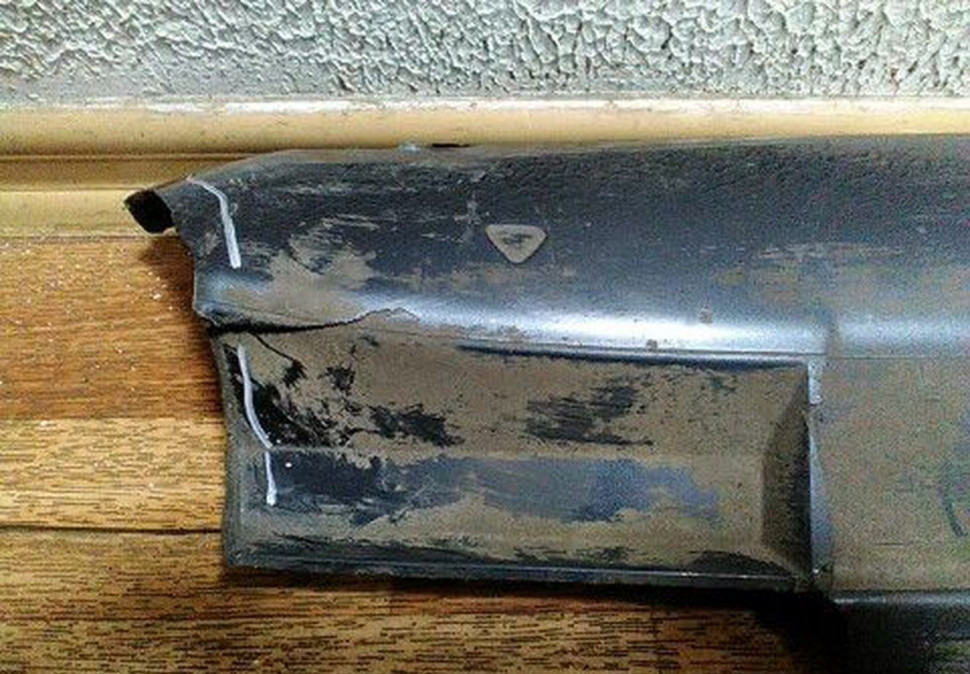 Накладка порога левая Volkswagen Passat CC (08>) сломан кусок oem 3c8853855