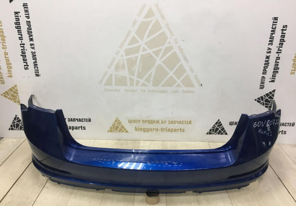 Бампер задний Skoda Rapid 2 2020 OEM 60U807421D
