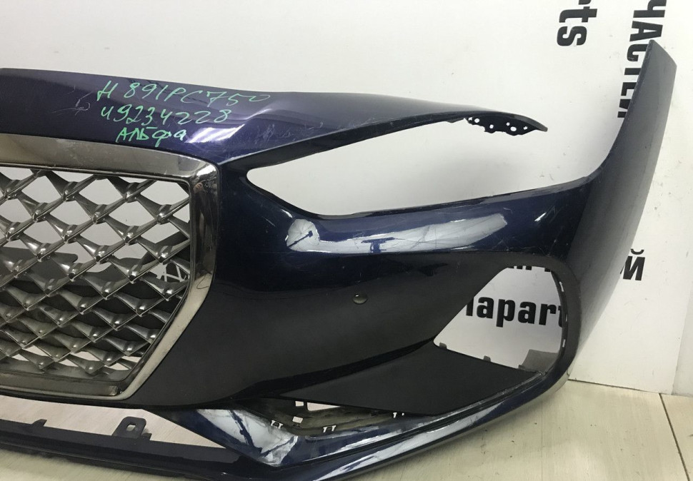 Бампер передний Genesis G70 oem 86511g9000