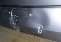 Крышка багажника бу Skoda Yeti рестайлинг OEM 5L6827025F