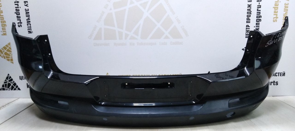Бампер задний Volkswagen Tiguan 1 рестайлинг 11-16 oem 5N0807421
