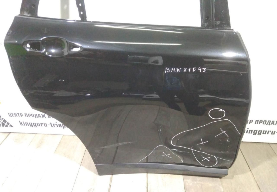 Дверь задняя правая бу BMW X1 F48 OEM 41007414374
