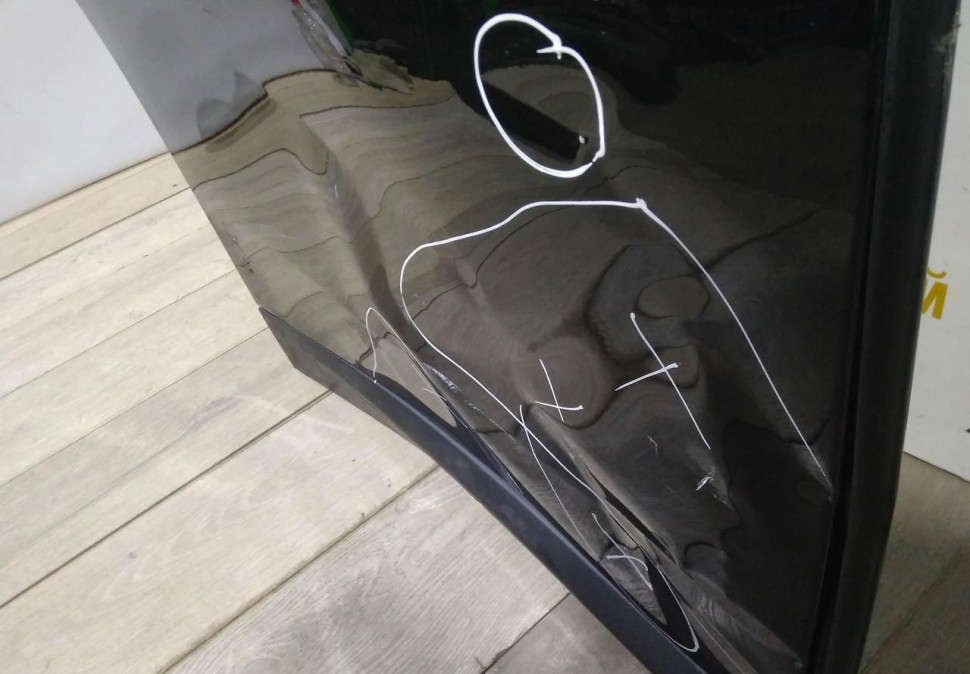 Дверь задняя правая бу BMW X1 F48 OEM 41007414374