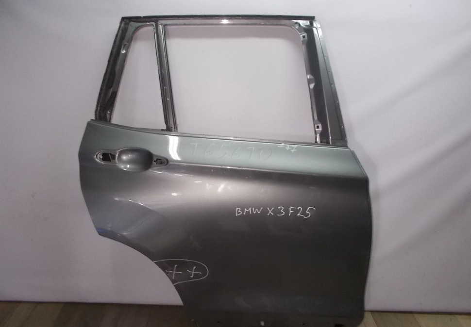 Дверь задняя правая бу BMW X3 F25 OEM 41527238696