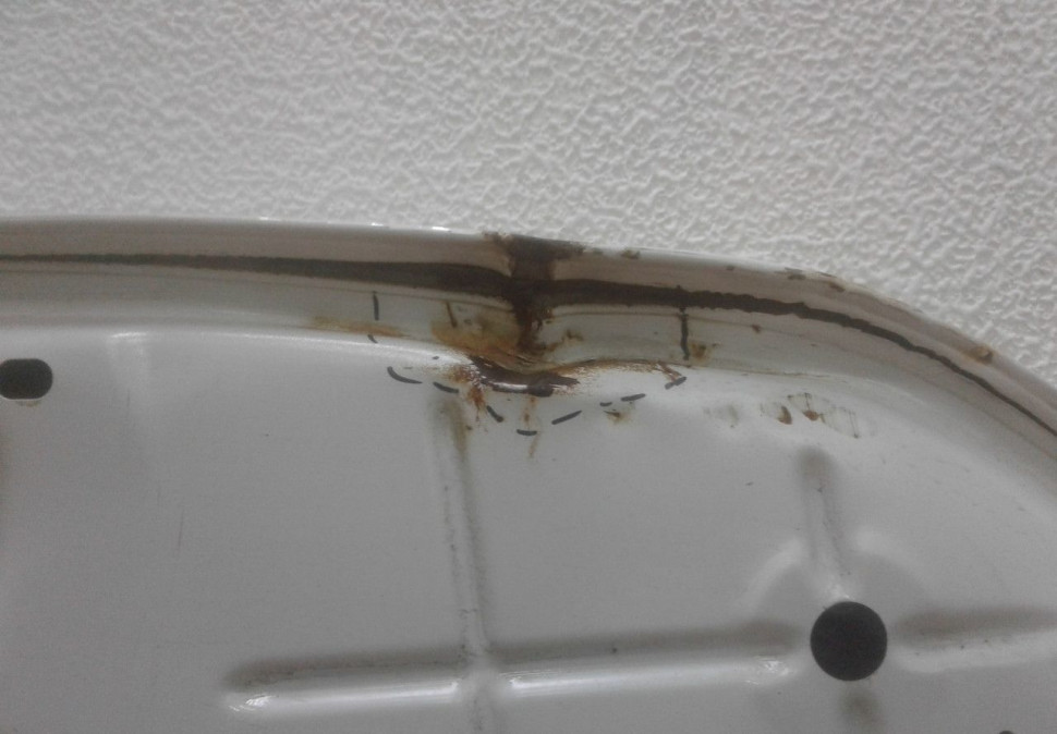 Капот Lada Granta рест Oem 21908402010000 (вмятина)  (скл-3)