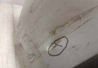 Бампер задний Volkswagen Tiguan 1 oem 5NU807421 (мал.трещ.) ( мал.вмят) ( слом 1 креп)