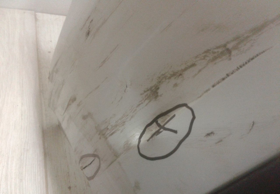 Бампер задний Volkswagen Tiguan 1 oem 5NU807421 (мал.трещ.) ( мал.вмят) ( слом 1 креп)