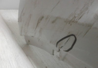 Бампер задний Volkswagen Tiguan 1 oem 5NU807421 (мал.трещ.) ( мал.вмят) ( слом 1 креп)