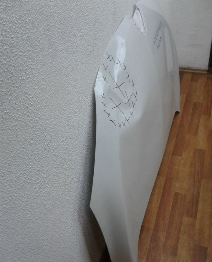 Капот Renault Megane 3 oem 651220005r (вмятина) (скл-3)