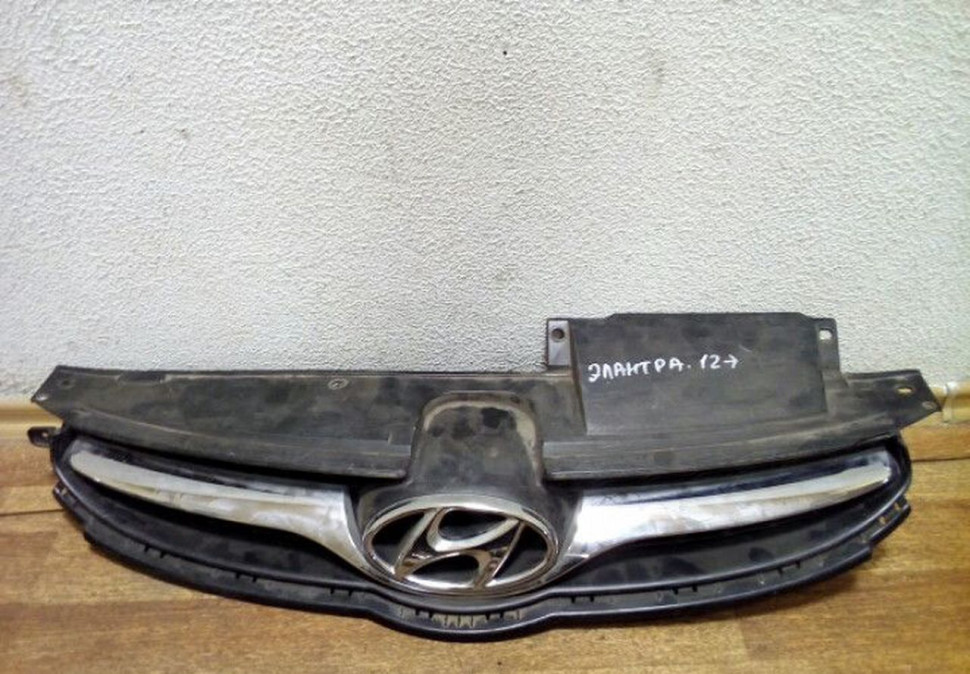 Решетка радиатора Hyundai Elantra 12-  (Скл-3)