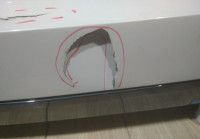 Бампер задний бу BMW X1 F48 M-Pack рестайлинг OEM 51128072774