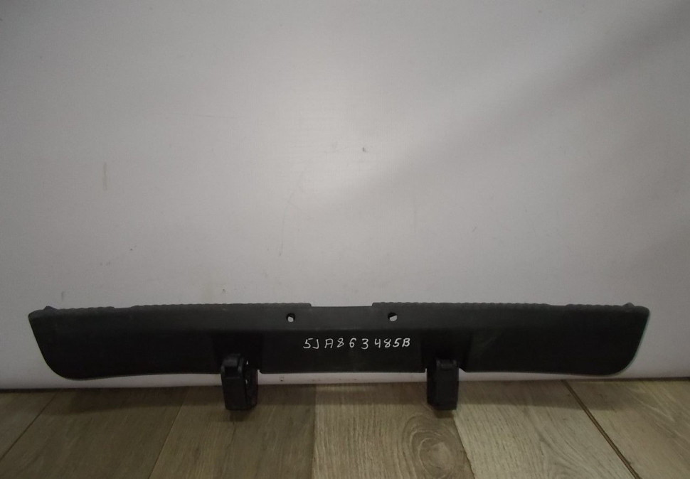 Обивка задней панели бу Skoda Rapid OEM 5JA863485B