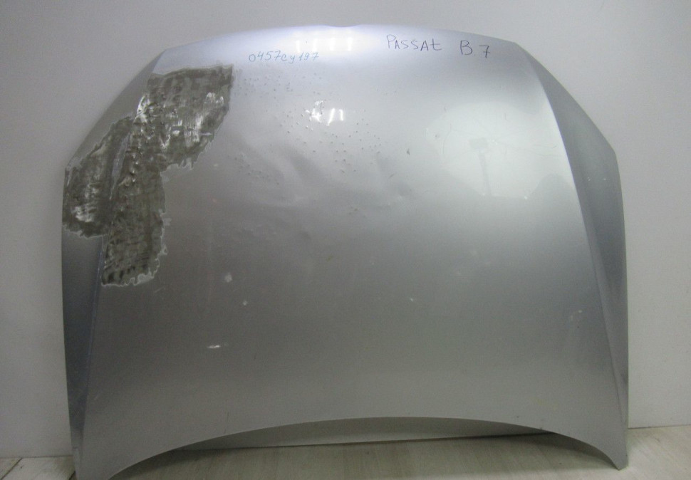 Капот Volkswagen Passat B7 oem 3aa823155 (после ремонта)