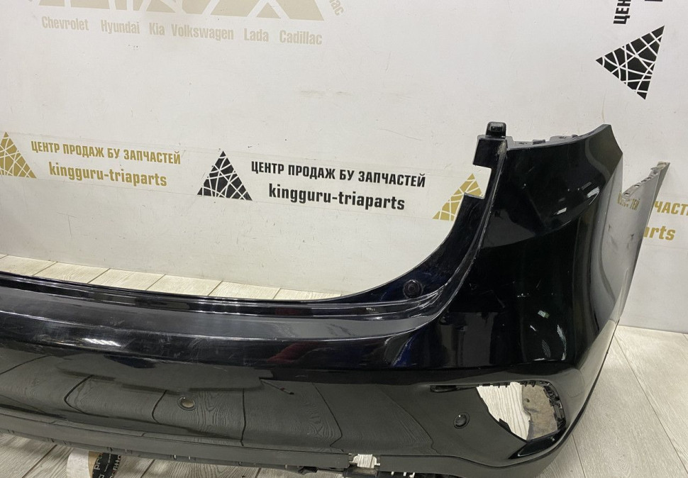 Бампер задний Hyundai Grand Santa Fe 3 рестайлинг 2015 OEM 86611B8500 86640B8520