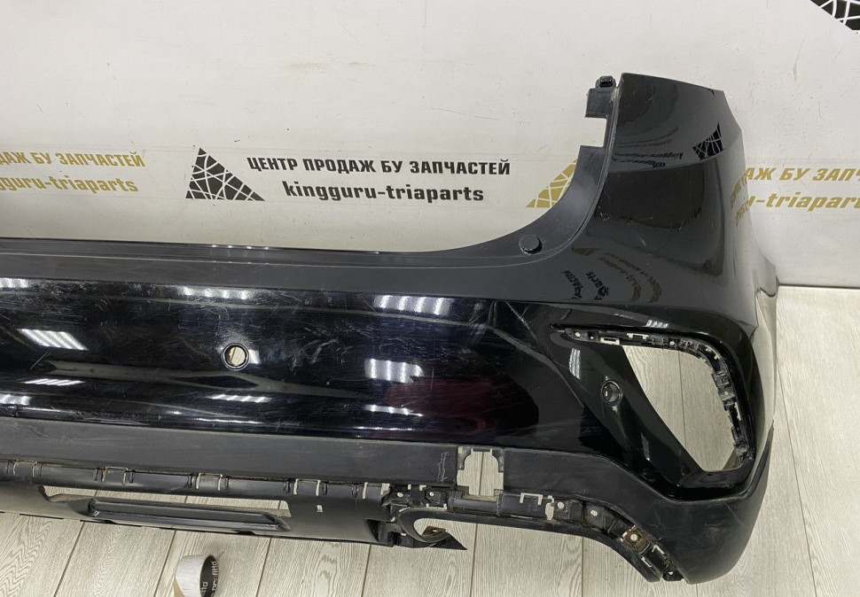 Бампер задний Hyundai Grand Santa Fe 3 рестайлинг 2015 OEM 86611B8500 86640B8520