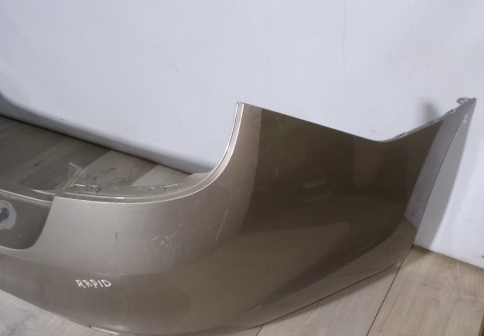 Бампер задний бу Skoda Rapid OEM 60U807421 Бампер задний бу Skoda Rapid OEM 60U807421