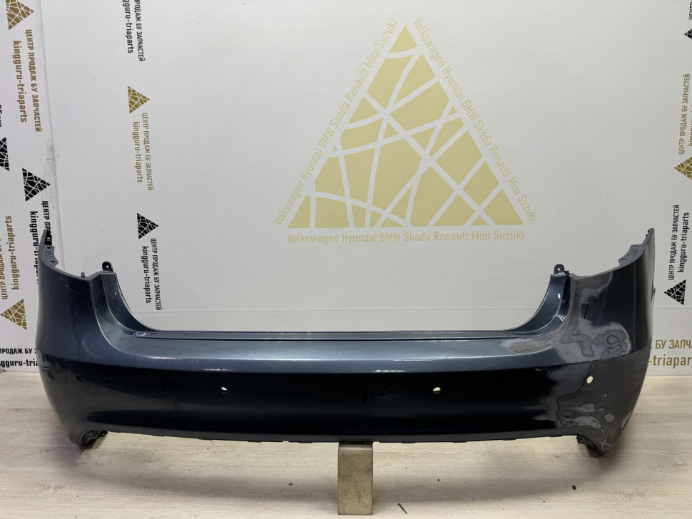 Бампер задний Kia Rio 4 sedan OEM 866114Y000 , вмятина справа