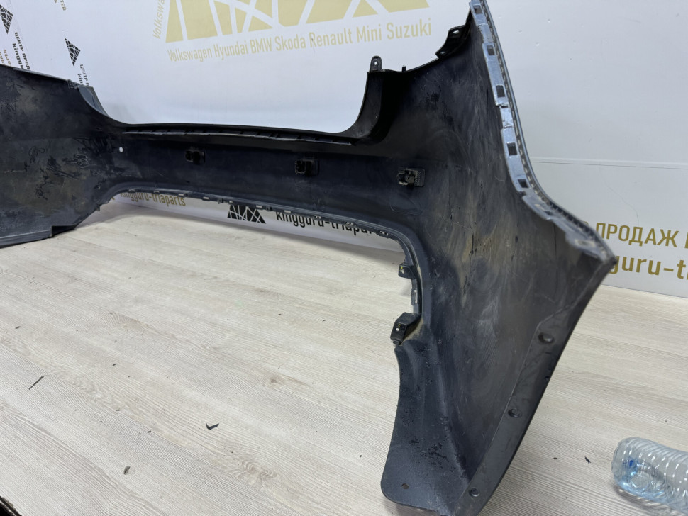 Бампер задний Kia Rio 4 sedan OEM 866114Y000 , вмятина справа