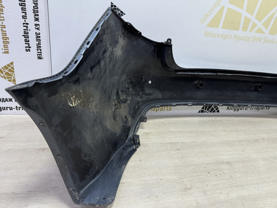 Бампер задний Kia Rio 4 sedan OEM 866114Y000 , вмятина справа