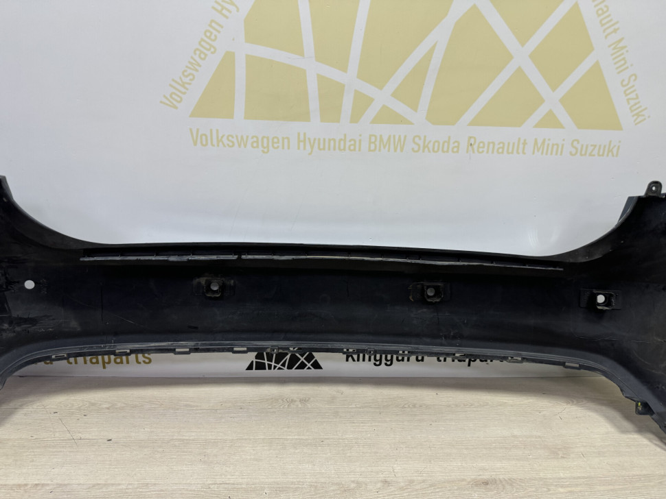 Бампер задний Kia Rio 4 sedan OEM 866114Y000 , вмятина справа