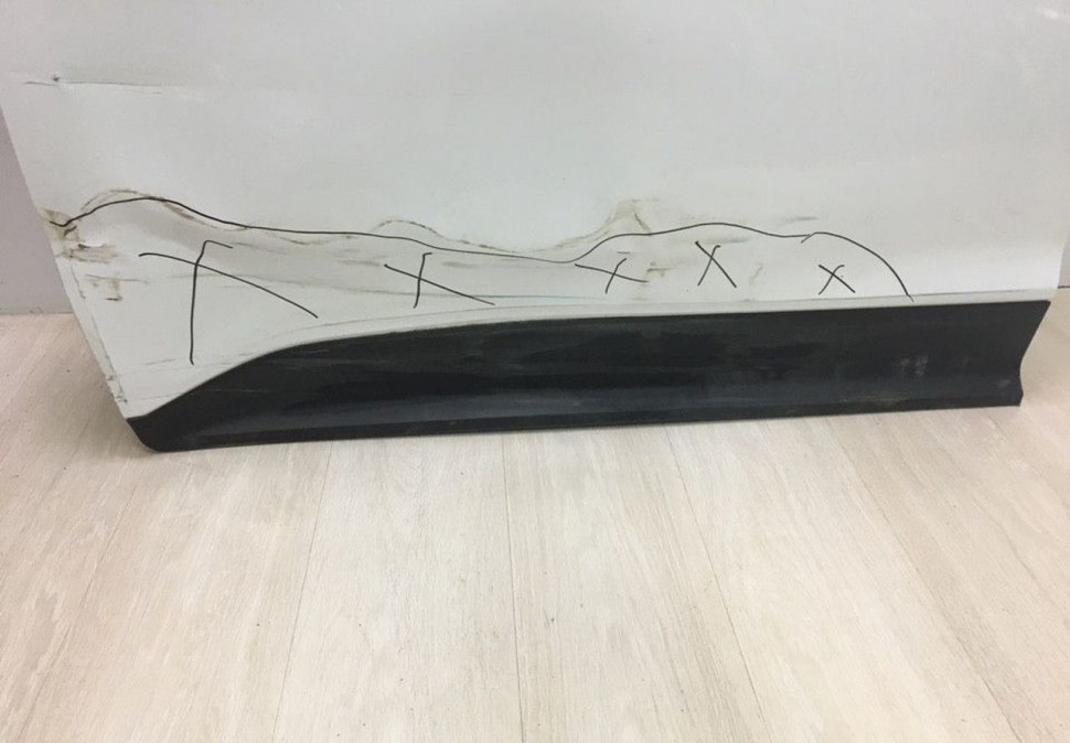 Дверь передняя левая Hyundai Creta Oem 76003M0000 (вмятина)