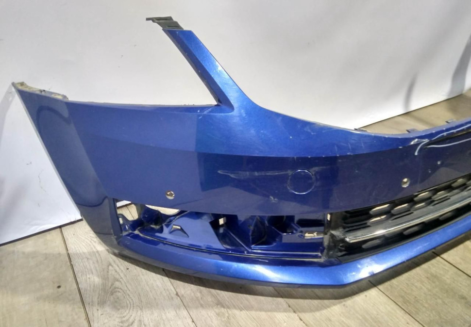 Бампер передний бу Skoda Octavia A7 рестайлинг OEM 5EU807221F Бампер передний бу Skoda Octavia A7 рестайлинг OEM 5EU807221F
