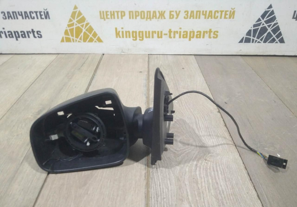 Корпус зеркала левый 5 пин бу Renault Logan 2 OEM 963020829R