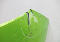 Бампер передний Lada Vesta oem 8450006666 (слом.часть)(трещины)(слом.мал.часть на крепл.) (скл-3)