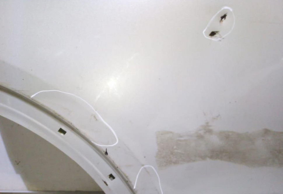 Дверь задняя правая Hyundai Santa Fe 3 12-18 oem 770042W000 (скл-3)